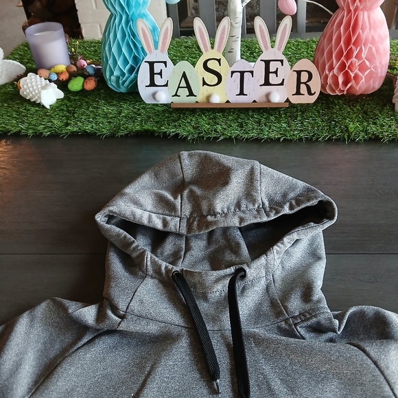 Mens Nike Dri Fit  Gray Hoodie Nwot Size M - Picture 4 of 5